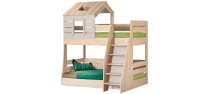 Двуетажно детско легло MY HOUSE - дясно