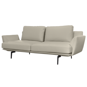 Кожен диван - тройка GRAM LUX - бежов