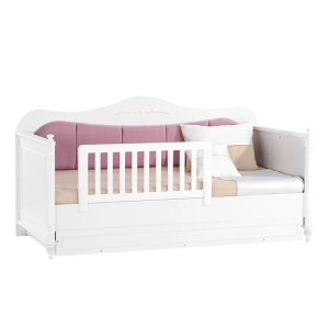 Преграда за детско легло NIL - бяла