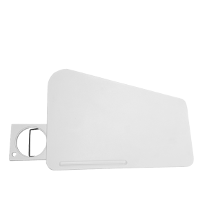 Масичка Carmen 308 за посетителски столове 1702-1703/1705-1710 - бяла