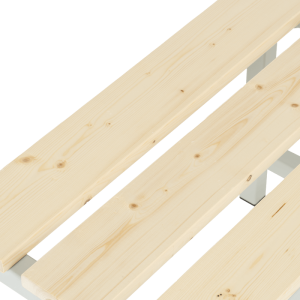 Пейка за съблекалня Carmen CR-1050 J - 60 - сива