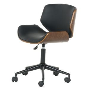 Президентски офис стол Carmen 6409 - орех-черен