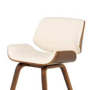 Трапезен стол Carmen 9976 - орех-крем