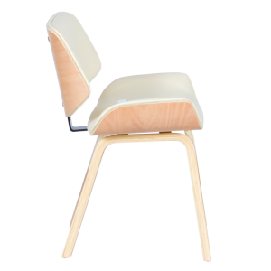 Трапезен стол Carmen 9976 - бук-крем