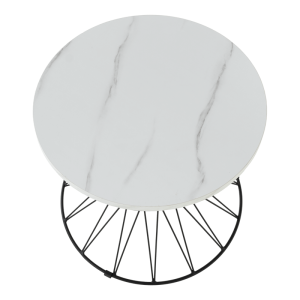 Помощна холна маса HENAN - бяла