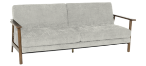 Разтегателен диван - тройка UVIRA - крем