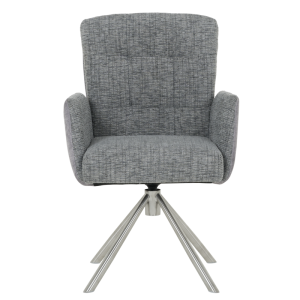 Трапезен стол KEILA - сив