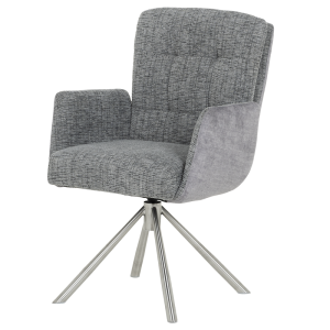 Трапезен стол KEILA - сив