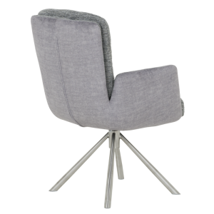 Трапезен стол KEILA - сив