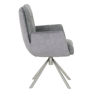 Трапезен стол KEILA - сив