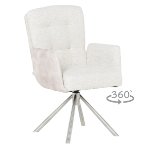 Трапезен стол KEILA - крем