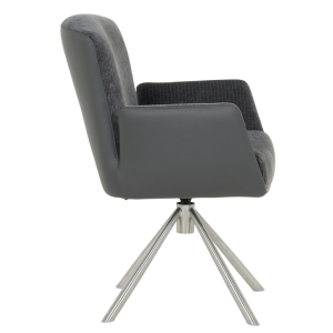 Трапезен стол SINDI - графит