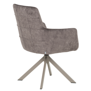 Трапезен стол VALGA  - тъмнобежов