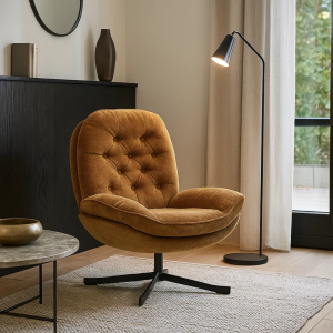 Кресло BRAGA - оранжево