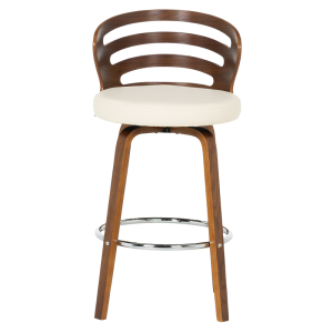 Бар стол Carmen 4041 - орех - крем