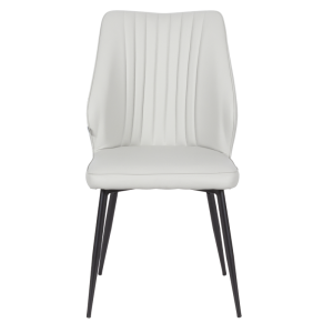 Трапезен стол LAREDO Y еко кожа - светлосив 29