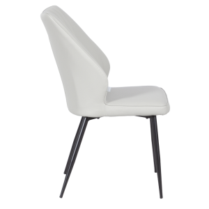 Трапезен стол LAREDO Y еко кожа - светлосив 29