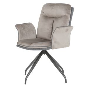 Трапезен стол MARLOW 2 - мишо сив BF 2