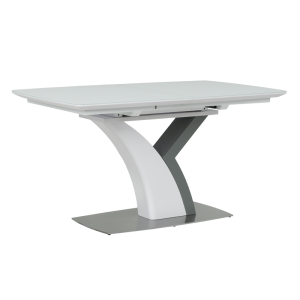 Разтегателна трапезна маса OMIS - бяла