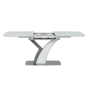 Разтегателна трапезна маса OMIS - бяла