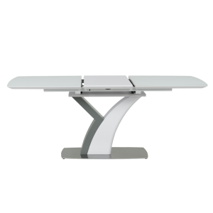 Разтегателна трапезна маса OMIS - бяла