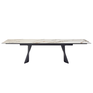 Разтегателна трапезна маса KOWAL - бяла