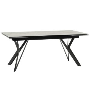 Разтегателна трапезна маса MARKI - бяла