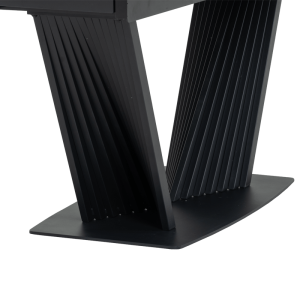 Разтегателна трапезна маса LEGNICA - бяла