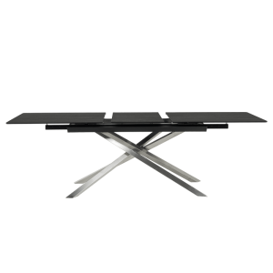 Разтегателна трапезна маса KIKOL - кафява