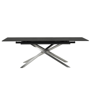 Разтегателна трапезна маса KIKOL - кафява