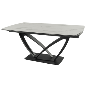 Разтегателна трапезна маса TORUN 2 - бяла