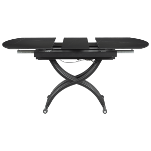 Разтегателна маса с повдигащ механизъм LESKO - черна