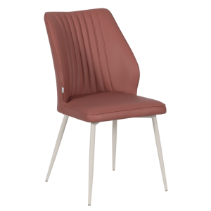 Трапезен стол LAREDO 1 Y силиконова кожа - керемида 21