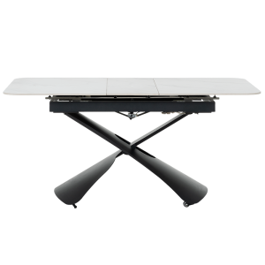 Разтегателна маса с повдигащ механизъм CAGUA - бяла