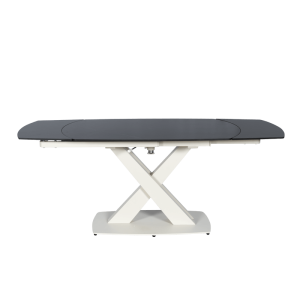 Разтегателна трапезна маса MATEO - черна