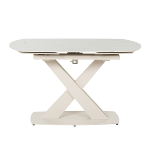 Разтегателна трапезна маса MATEO - крем