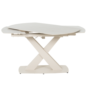 Разтегателна трапезна маса MATEO - крем