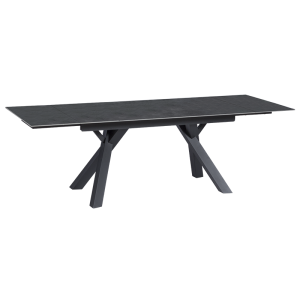 Разтегателна трапезна маса OPOLE - тъмносива