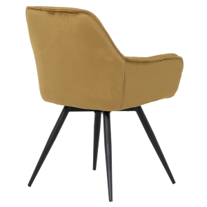 Трапезен стол LATINA PREMIUM - жълт