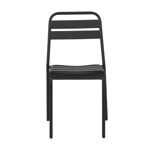 Метален градински стол ABA - черен