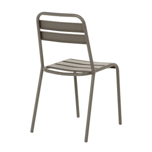 Метален градински стол ABA - капучино