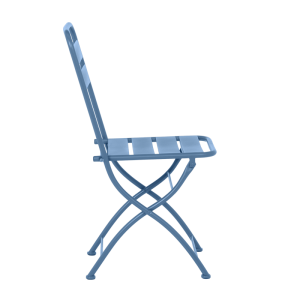 Сгъваем кетъринг стол YOM - тъмносин