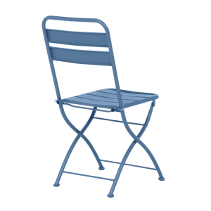 Сгъваем кетъринг стол YOM - тъмносин