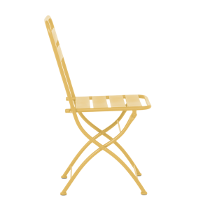 Сгъваем кетъринг стол YOM - жълт