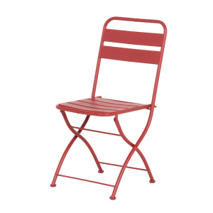 Сгъваем кетъринг стол YOM - червен