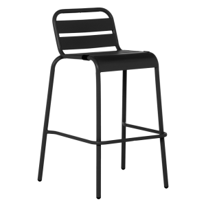 Кетъринг бар стол SHAKI - черен