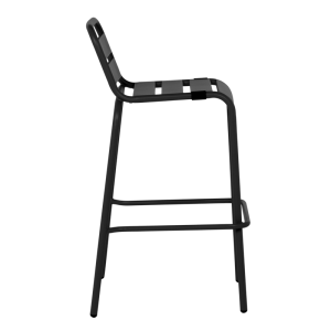 Кетъринг бар стол SHAKI - черен