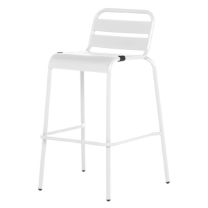 Кетъринг бар стол SHAKI - бял