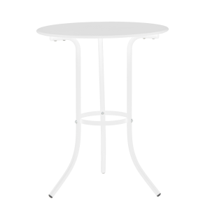 Метална градинска маса NIGER D 60 - бяла