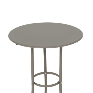 Метална градинска маса NIGER D 60 - капучино